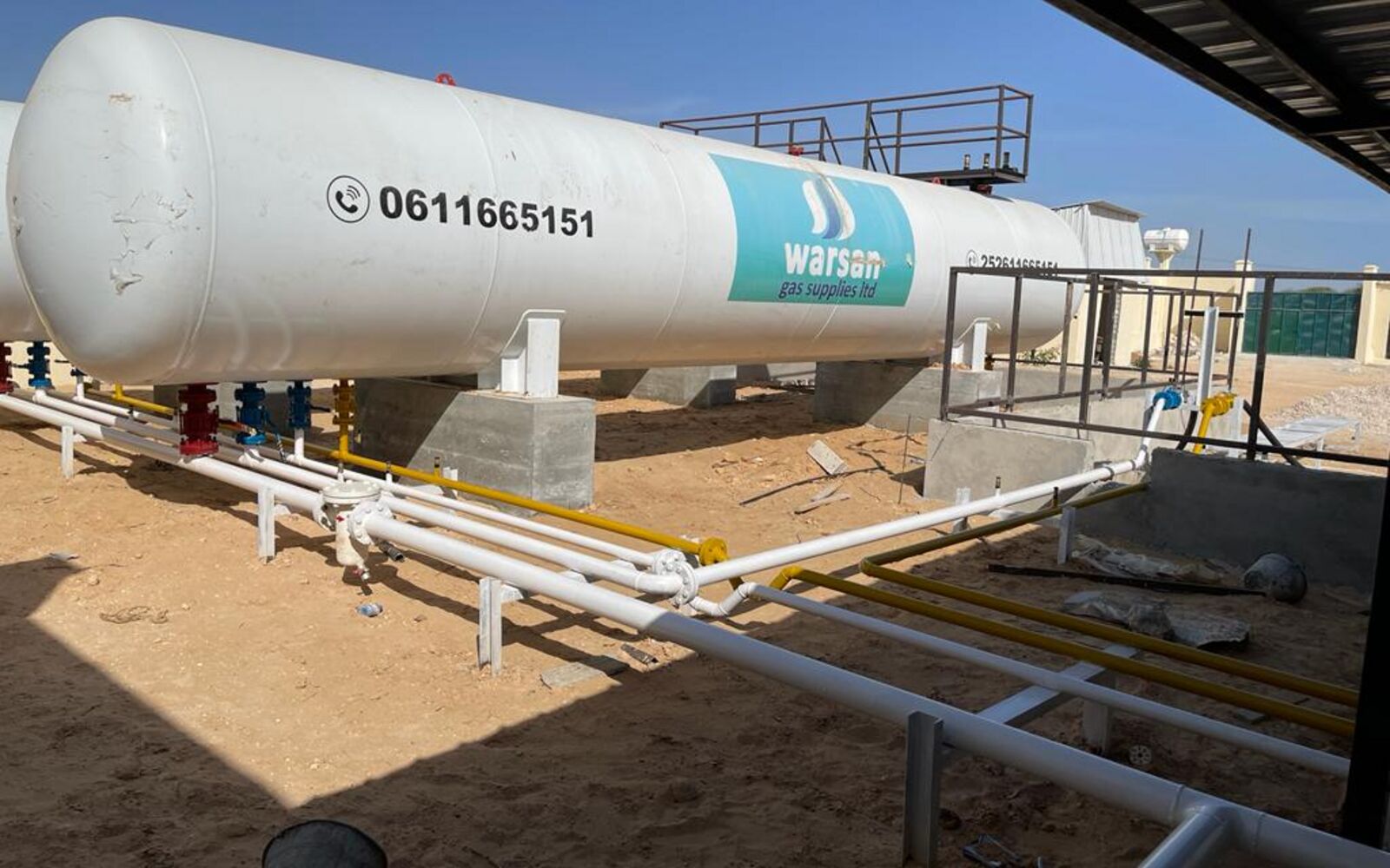 Bulk LPG gas reticulation system for laboratories at Murang’a University of Technology